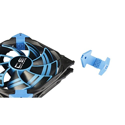 Aerocool DS Ventola da 140 mm a LED, Blu