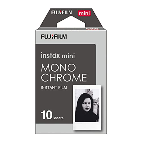 Image of Fujifilm Instax Mini Monochrome Film (10 Exposures, Credit Card-Sized) 3-Pack (3 Items)