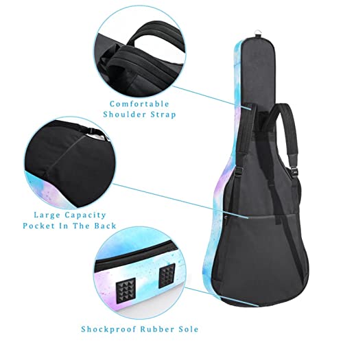 Housse de protection imperméable pour guitare acoustique Motif silhouette de chat Épaisseur 1 cm, Multicolore 08, 42… - Les Beatles, Paul McCartney, John Lennon, RIngo Starr, George Harrison Housse de protection imperméable pour guitare acoustique Motif silhouette de chat Épaisseur 1 cm, Multicolore 08, 42… – Image 4