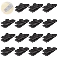 KIRZAX 15 Stück Planenspanner, Planenclips, Kunststoffplanenverschlüsse, Campingzeltclips, verstellbare Befestigungsclips für Planen, Markisen, Zelte,geeignet für Camping und Outdoor-Aktivitäten
