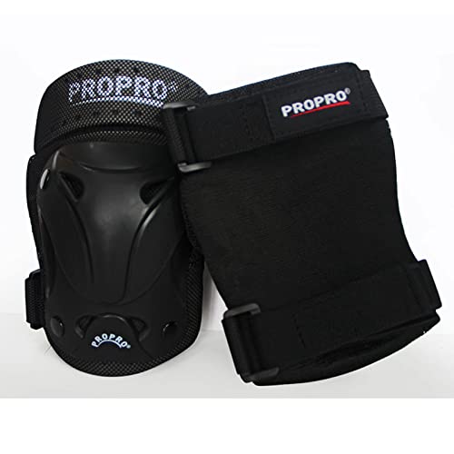 Children/Adult Roller Skating Knee/Elbow/Wrist Pads For Skating/Skateboarding/Anti-Fall Sports Protective Gear Set With Mesh Bag (Large)