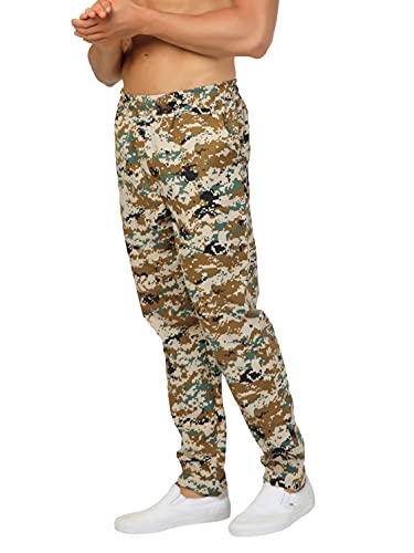Image of Men's Regular Fit Army Printed Pyjamas Pant