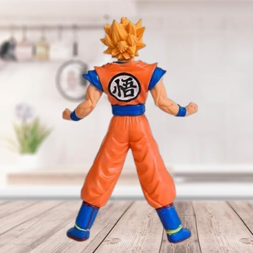 Image of FUNFOB Anime Action Figure Height-15cm Anime Figures PVC Multicolour | Go-k Light Yellow Hair 15CM