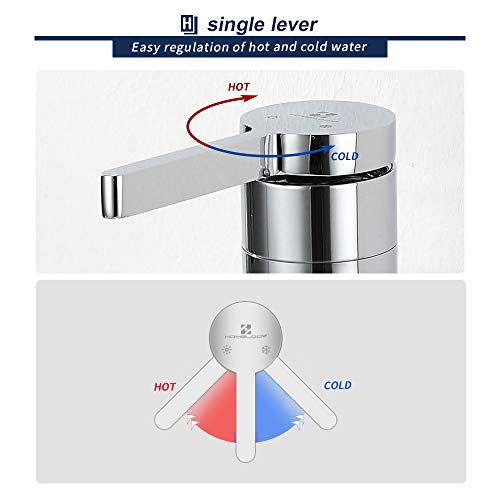 HOMELODY-Grifo-Alto-para-Lavabo-Bano-Giratorio-Laton-Inoxidable-con-Mangueras-Estandares-para-Agua-Fria-y-Caliente-Diseno-Moderno-Grifo-para-Lavabo-Encimera-Ahorro-de-Agua
