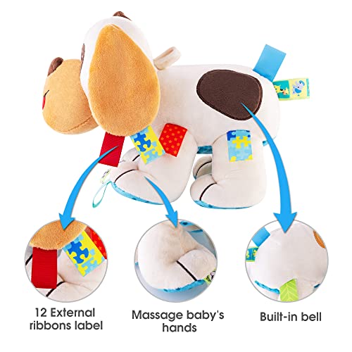 Vinego Taggies Dog Lovey Soft Toy,9 Inch #TOP2