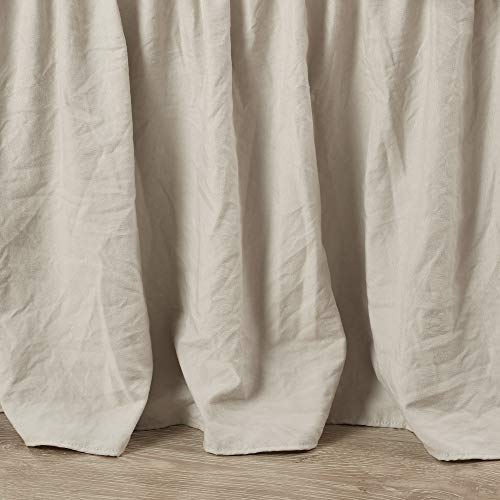 image for Lush Decor - Bedskirt, Elastic Ruched Ruffle, Easy Wrap Around Bedskir