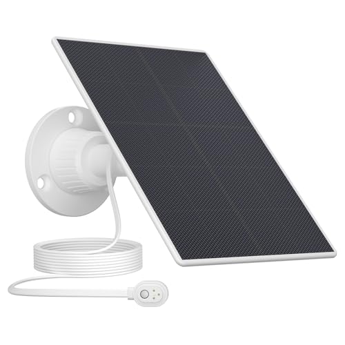 Solar Panel Charger for Arlo Camera Pro 5s 2K/ Pro 4/ Pro 3/ Pro 3