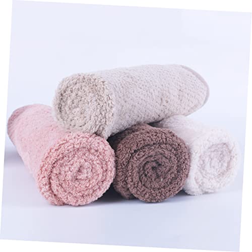 FOMIYES 4 Peças Toalha De Microfibra Para Rosto Toalha De Secagem Rápida Toalha De Microfibra Toalha