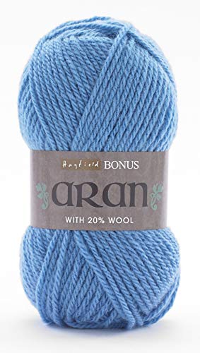 Sirdar Hayfield Bonus Aran with Wool Something Blue (650) 400g