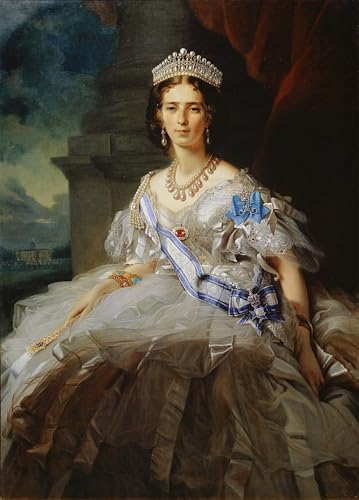 Portrait de la princesse Tatiana Yusupova impression sur toile haut de gamme