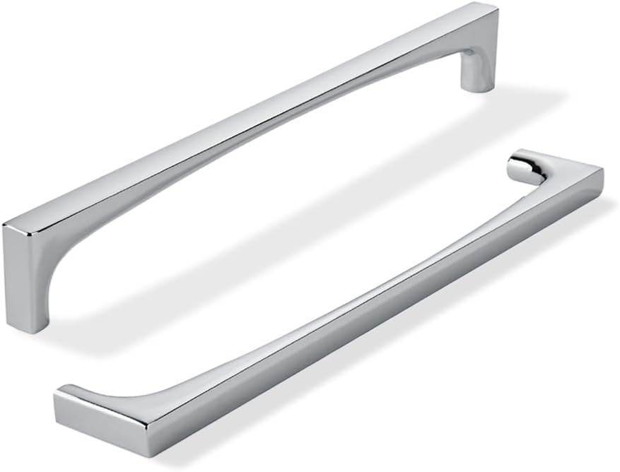 khtumeware 10 Pack Solid Handles 5-Inch(128mm) Matte Black Cabinet Pulls,Heavy Duty for Kitchen Cabinets, Cupboards, Drawers and Bathroom Hardware