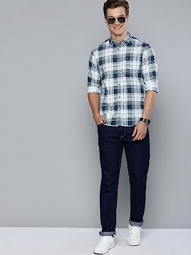 The Indian Garage Co Men Slim Fit Checkered Casual Shirt - Image 6