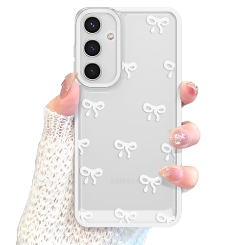 Coque Samsung Galaxy A16 4G/5G EYZUTAK transparente motif ruban mignon