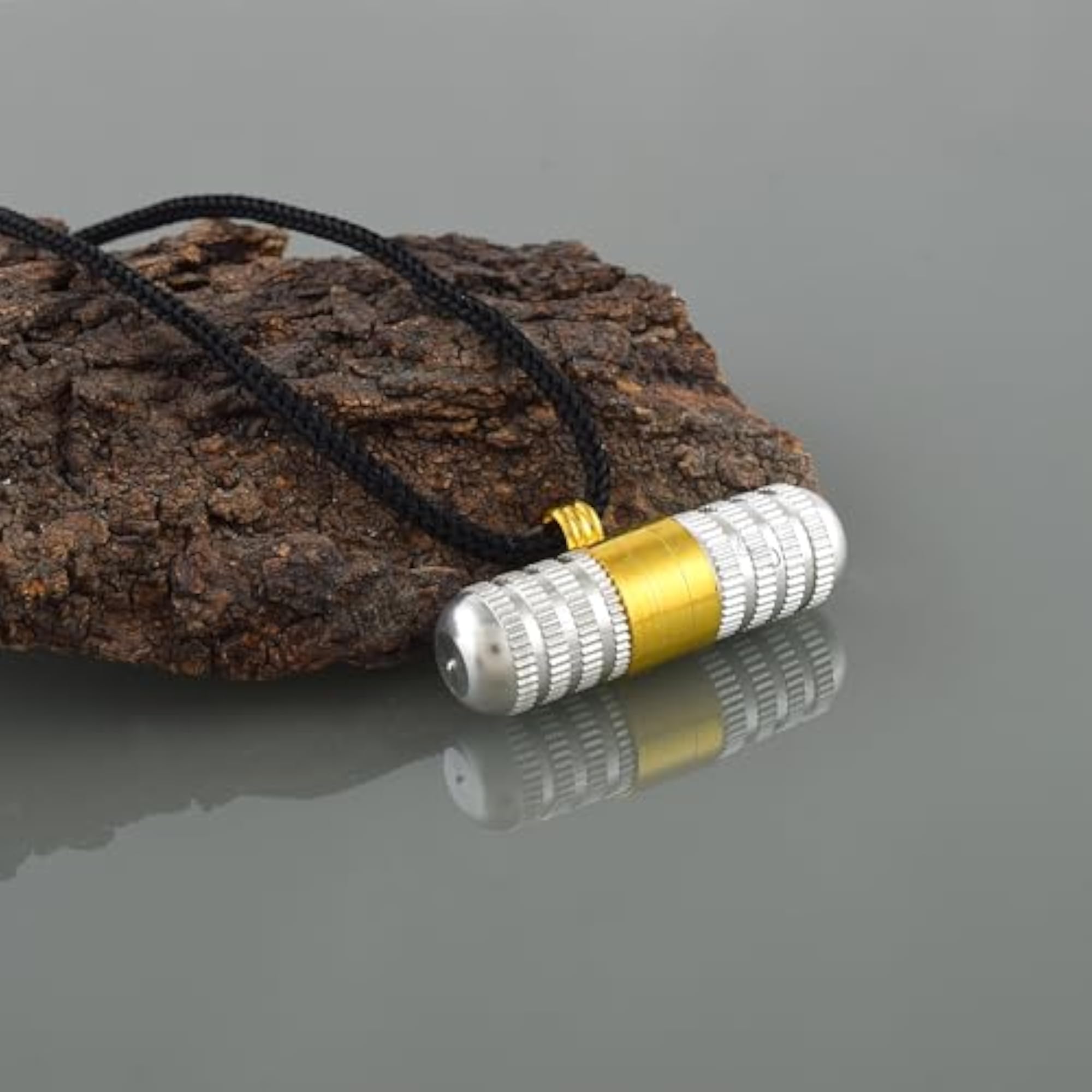 Brass Silver Plated Openable Protective Amulet Capsule Pendant
