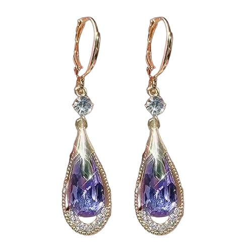 Elegant Ear Studs Water Earrings Date Earrings Alloy Texture Wear Jewelry Great for Casual and Formal Event Dangle Earrings