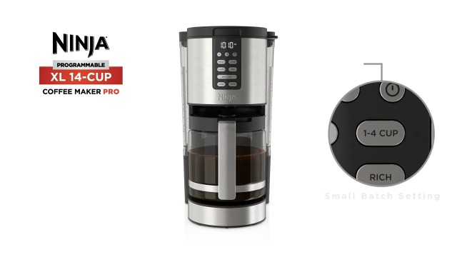 Amazon.com: Ninja DCM201 14-Cup XL Coffee Maker PRO, 2 Brew Styles