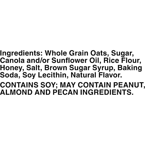 Nature Valley Crunchy Granola Bars, Oats 'n Honey, 30 Ct, 22.35 oz (15 Pouches)