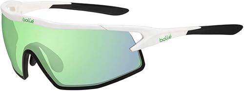 Bolle 12521 B-Rock - Gafas de sol color blanco mate color verde