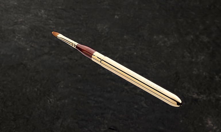 BISYODO Long Series Double Concealer Brush, Brown