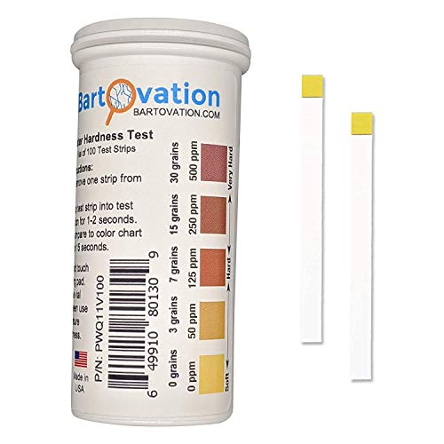 USA Made Water Hardness Test Strips (100 Pack)