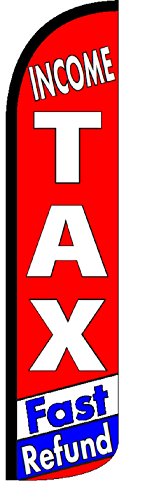 OnPoint Wares Income Tax Fast Refund Standard Flag (Hardware Not Included)