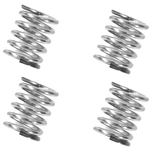 GUNGY Muelles de Compresion de Acero Inoxidable Resorte de Compresión 20mm Diámetro Alambre 1,9mm Diámetro Exterior 16mm Fuerza del Resorte 6kg 4 Piezas