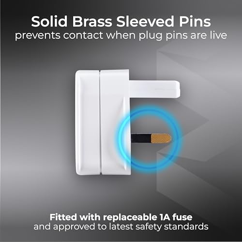 Image of Masterplug SHADC-MP Shaver Adaptor White