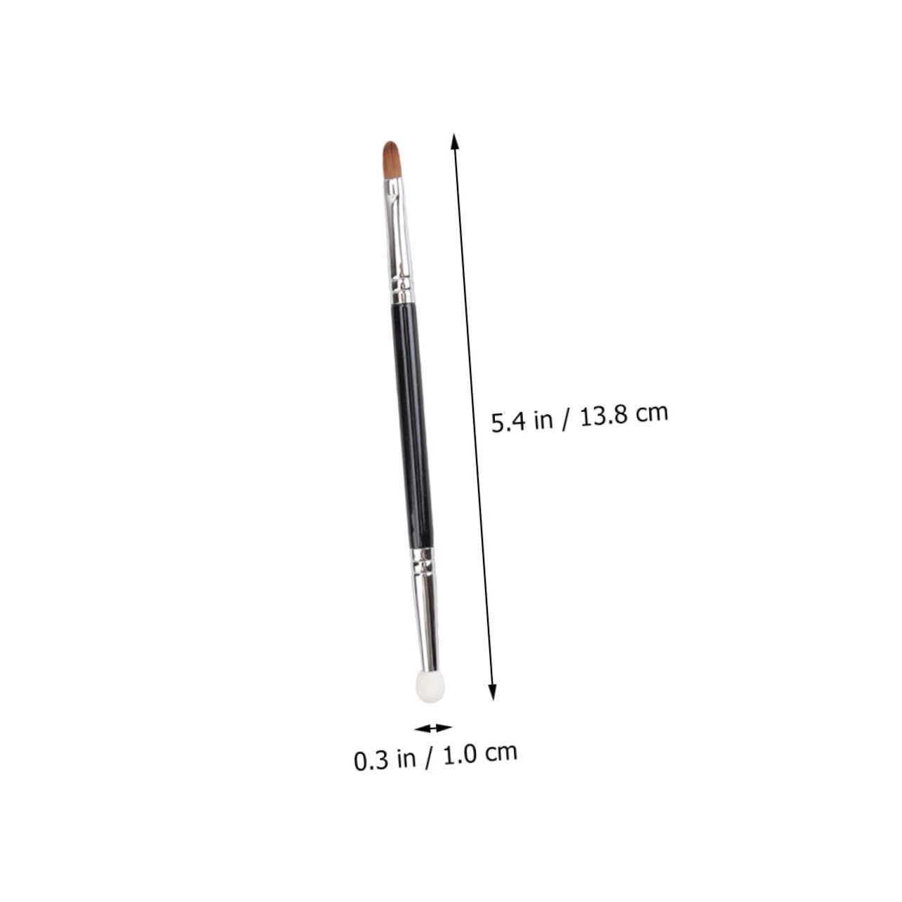 Healeved Concealer Brush Set Dual Sided Makeup Brushes for Dark Circles Travel-friendly 4 Pack