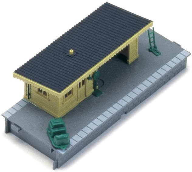 R510 OO Gauge Platform Shelter - Model Railway Accessories, Miniature Diorama Scenery Train Sets - Lifelike Train Platform Shelter Model - Scale 1:76