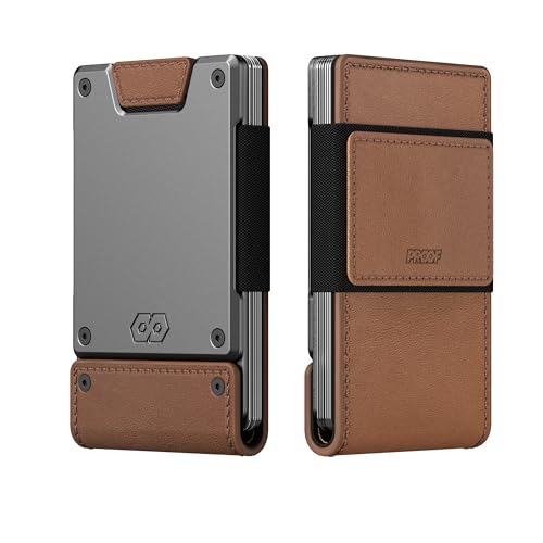 PROOF Wallet | Slim Minimalist Wallets for Men | Leather
