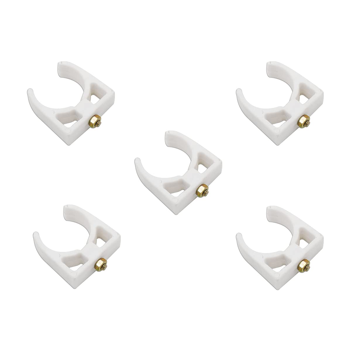 Electronic Spices 5Pcs Mini Electric Motors 20mm DC Motor Base Mounting Bracket Holder for RC Car DIY Toys