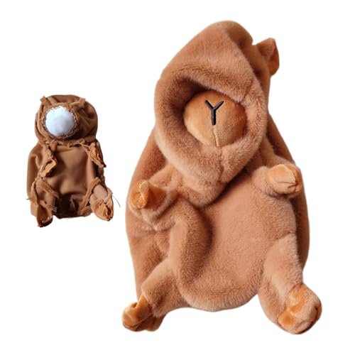 de peluche de cerdo de agua, suave piel de animal sin relleno, material suave para muñecas y juguetes de peluche, accesorios artesanales para niños, mujeres, adultos, adolescentes