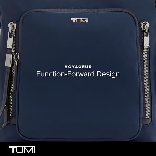 Image of TUMI - Voyageur Tyler Crossbody - Nylon Crossbody Bag - Business, Travel Bag - Stain, Water-Resistant - Stylish Purse - Indigo /Gunmetal
