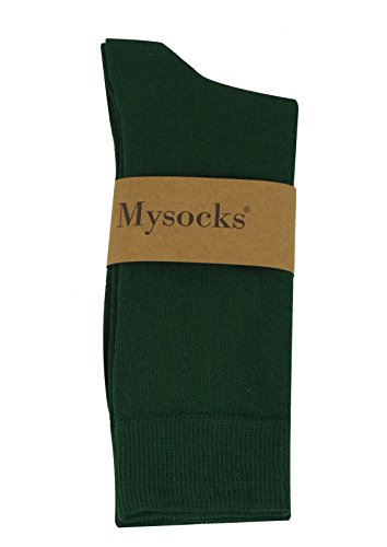 Image of Mysocks Unisex Extra Fine Combed Cotton Crew Socks |5 Pairs Set | Seamless Toe | Make Your Steps Enjoyable