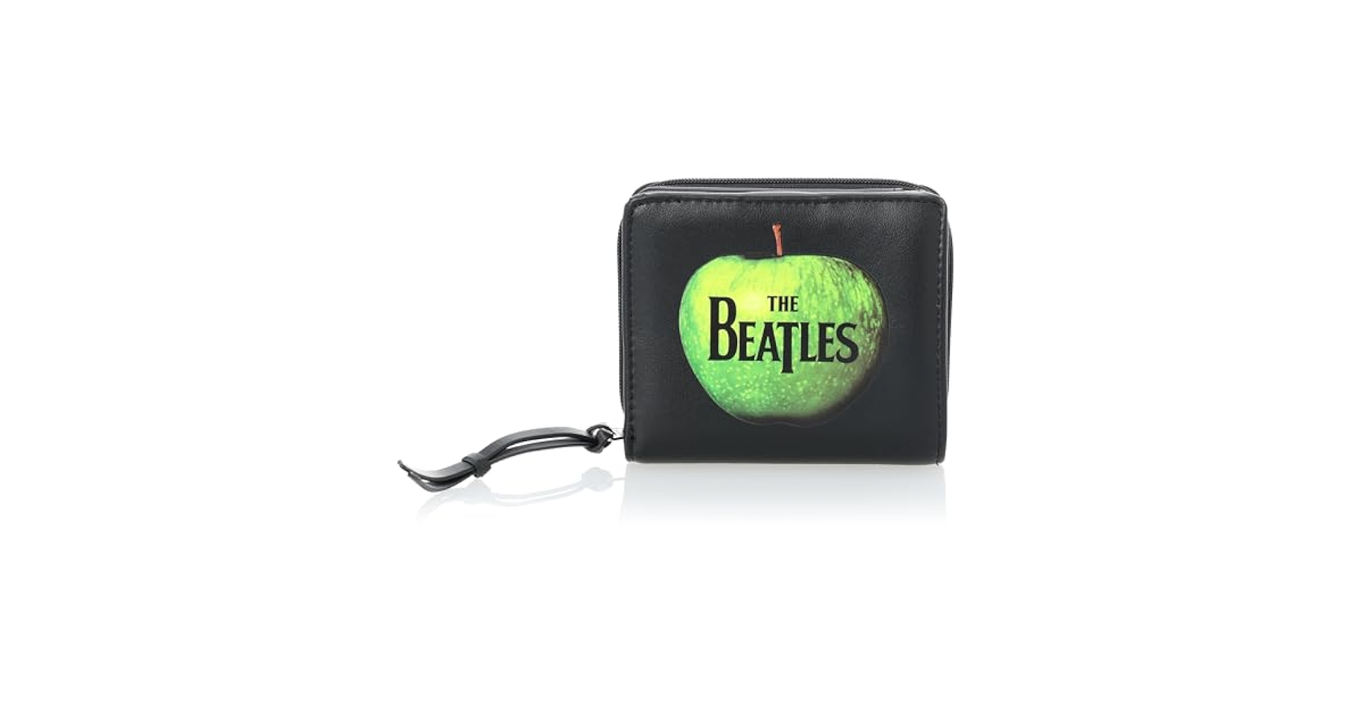 Amazon.co.jp: [ビートルズ] 二つ折り財布 [THE APPLE 青りんご
