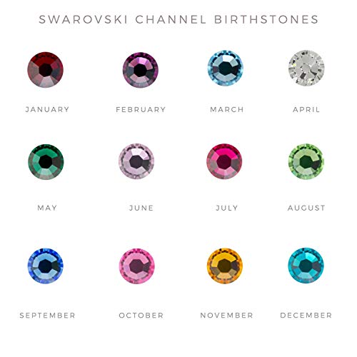 Personalized Money Clip with Kids Birthstones Sterling Silver Copper Brass Bronze Metal Father’s Day Present for Dad Grandpa Custom Engraved Wallet Front Pocket Cash Credit Card Holder 63mm x 25mm3