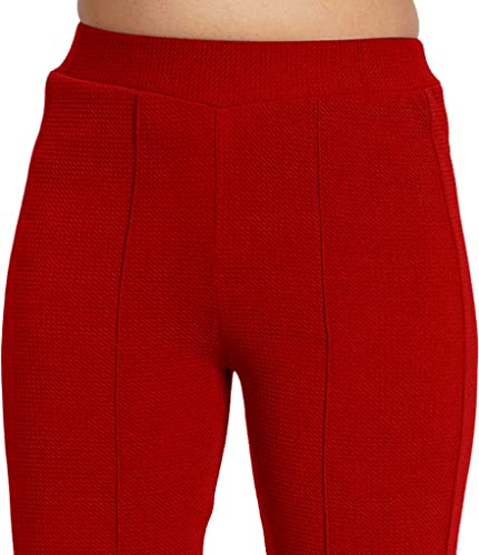 Image of YOZO Women's Regular Fit Cotton Blend Trouser