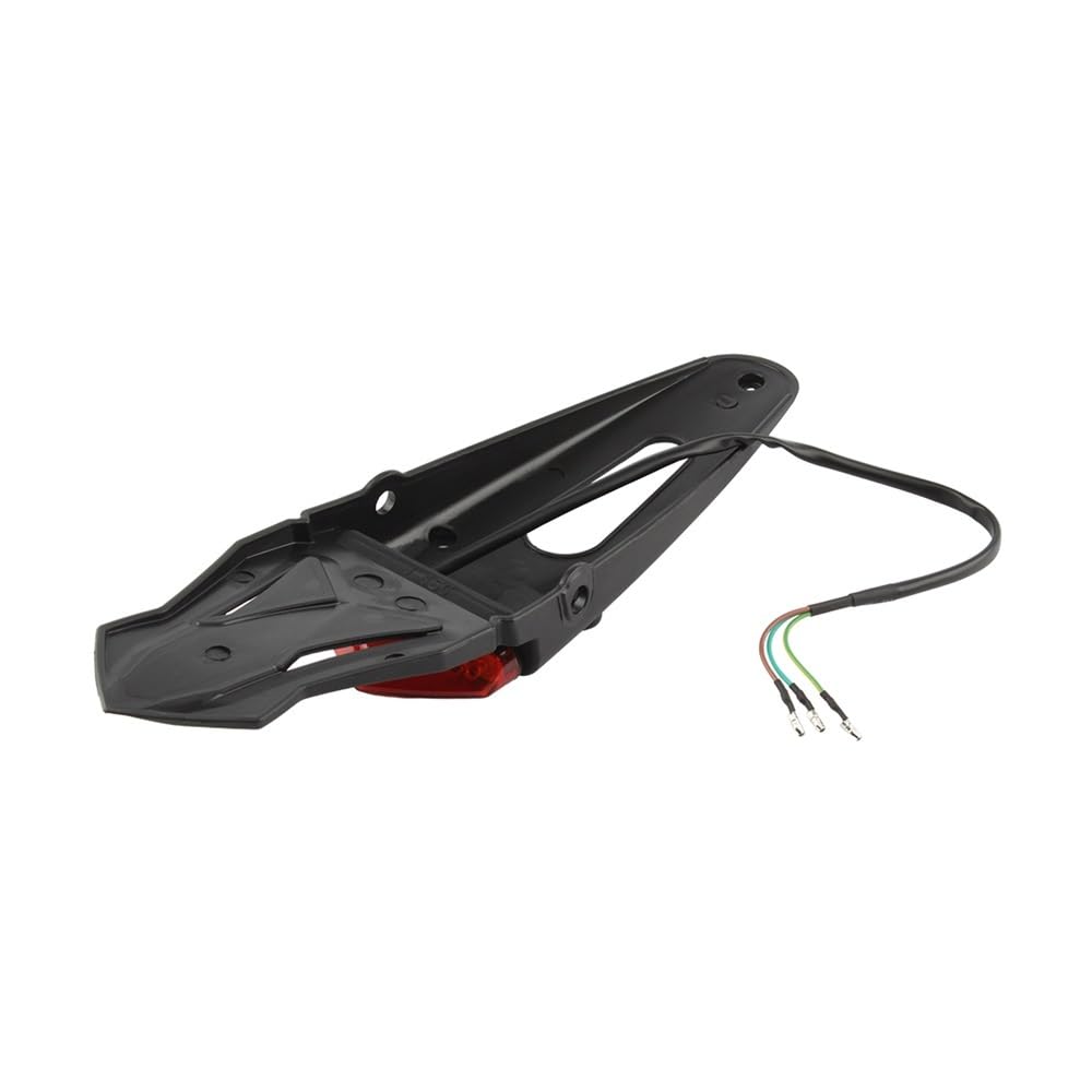 Luce Freno Posteriore Universale per Moto A LED, Fanale per Parafango Parti per Luci per Stop Luci Freno(Red)
