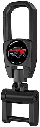Amazon.com: GUIILAN Metal Car Fob Cover Key Chain with 2 Detachable Key ...