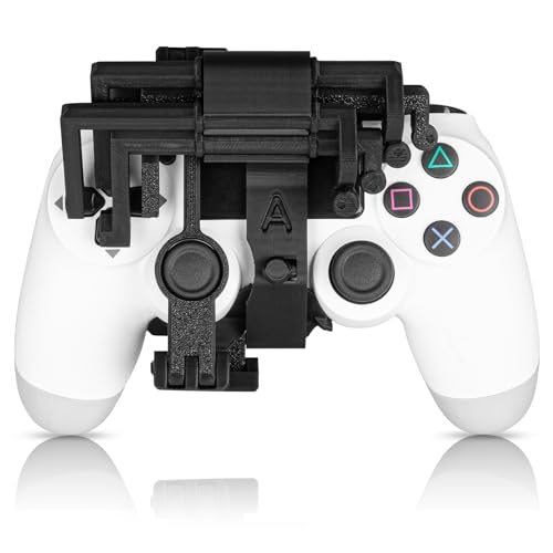CeoNic One-Handed Controller Adapter for PS4, Single-Hand Gaming Accessory with Leg Strap Lightweight Design for Limited Mobility Gamers (PS4 (right hand))