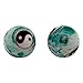 Produktbild Qi Gong Kugeln 3,5cm mit Aufbewahrungsbox Verschiedene Varianten (Yin Yang weiß/grün)
