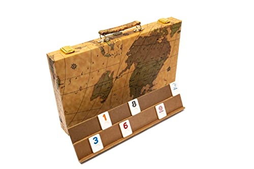 United Nations of New York, Deluxe Rummy Set con estuche vintage miniatura 2