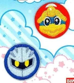 平成レトロ　星のカービィ　子供用毛布　フーム　ブン　デデデ大王　メタナイト Amazon.co.jp: キャラクター 刺しゅう ワッペン 星のカービィ