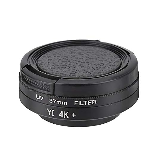 Filtro de Lente UV, Filtro de Lente Protectora UV de 37 mm para Xiaomi para Gopro para cámara de Deportes de acción para YI II 4K, Accesorio de fotografía para Amantes de la fotografía