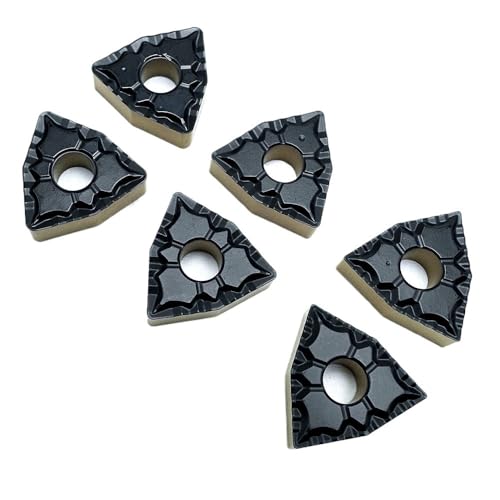 10 piezas WNMG080404 WNMG080408 Insertos Carburo CNC Torneado miniatura 1
