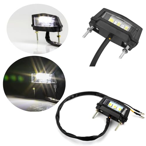 Image of Tail Tidy Kit for YZF-R6 2006-2022 Fender Eliminator Kit equipped Foldable License Plate Holder, License Plate Light, PLUG&PLAY Turn Signal Lights (Foldable)