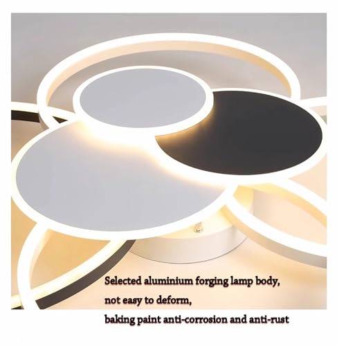 Plafonnier moderne à télécommande pour illuminer la chambre et le bureau - 5
