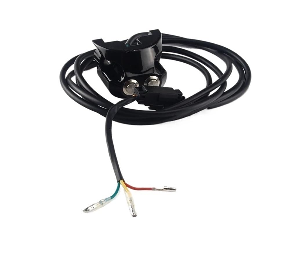 Commutateur Bouton Guidon Moto Interrupteur De Guidon Moto 25 Mm, 2 Boutons, Contrôleur Suspension Pneumatique, 3 Fils, pour Dyna, pour Sportster, V-Rod, pour Aero, pour Aero-A, XL883