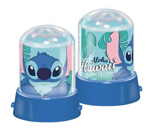 Lampe de projection Stitch ARDITEX 11x11x14 cm pour enfant