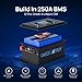 Lithium Golf Cart Battery 36V 105Ah, Built-in Smart 250A BMS, with Touch Monitor & Mobile APP, 4000~15000 Cycles, Rechargeable 38.4V LiFePO4 Battery With 20A Charger, Perfect for Golf Carts